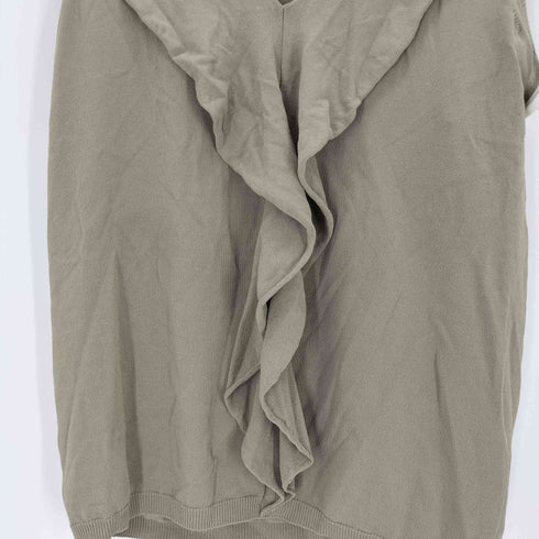 マックスマーラ MAX MARA フリルノースリーブニット レディース