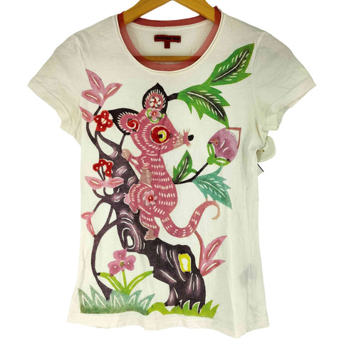 ヴィヴィアンタム VIVIENNE TAM 干支 鼠 半袖 Tシャツ レディース S