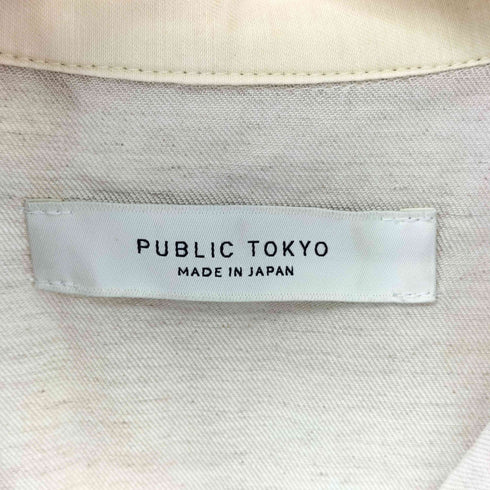 パブリックトウキョウ PUBLIC TOKYO バイカラーオーバーオール レディース FREE