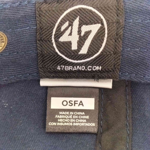 フォーティセブンブランド 47 BRAND ロゴ 刺繍 6パネル キャップ メンズ