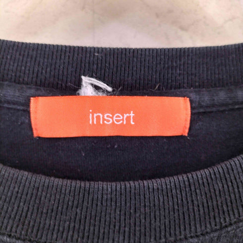 insert インサート トランププリント クルーネックTシャツ メンズ