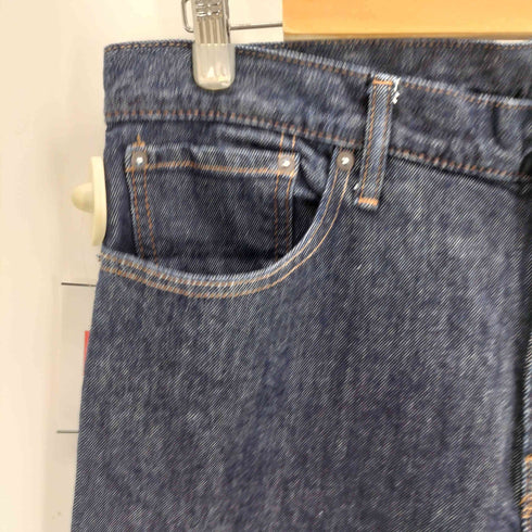 ギャップ Gap STRAIGHT GAPFLEX リメイク加工 トランプ×スカル刺繍 ストレート デニム メンズ 34×32