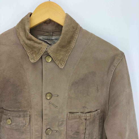 ダブルアールエルラルフローレン RRL RALPH LAUREN USA製 Farmer’s Coat ファーマーズ コート レイルマン カバーオール ジャケット メンズ import:S