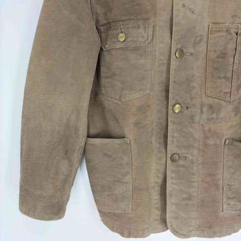 ダブルアールエルラルフローレン RRL RALPH LAUREN USA製 Farmer’s Coat ファーマーズ コート レイルマン カバーオール ジャケット メンズ import:S