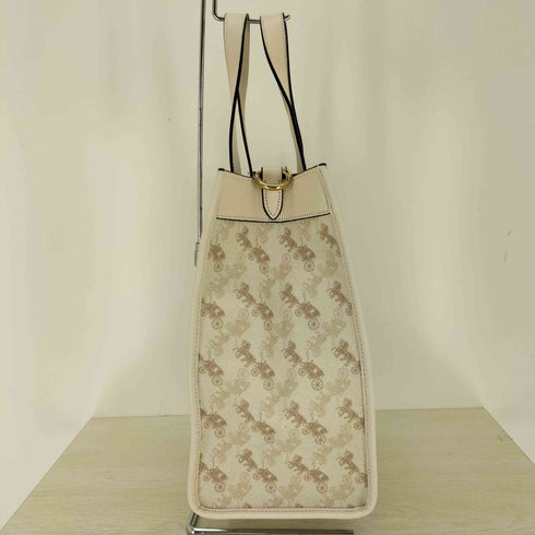 コーチ COACH Field tote with horse and carriage print 2WAYトートバッグ レディース