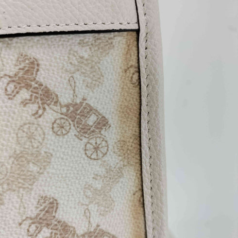 コーチ COACH Field tote with horse and carriage print 2WAYトートバッグ レディース