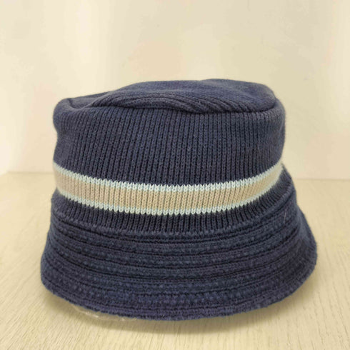 ライン入り BAUMWOLLE バケットハット メンズ