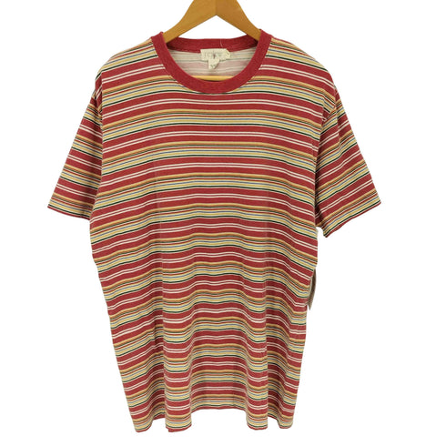 ジェイクルー J.CREW 90S 巨人タグ マルチボーダー半袖Tシャツ メンズ import:L