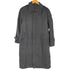 バーバリーズ BURBERRYS CASHMERE&LAMBWOOL カシミヤ50% ヘリンボーン比翼ステンカラーコート メンズ JPN:M