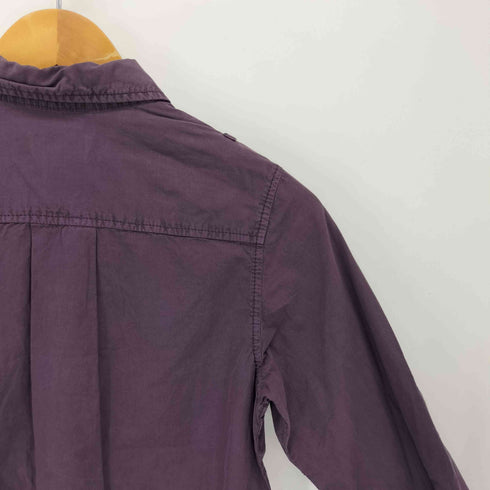 ディーゼル DIESEL 00s ショルダーパイピング ミリタリー 長袖シャツ Y2K レディース import:M