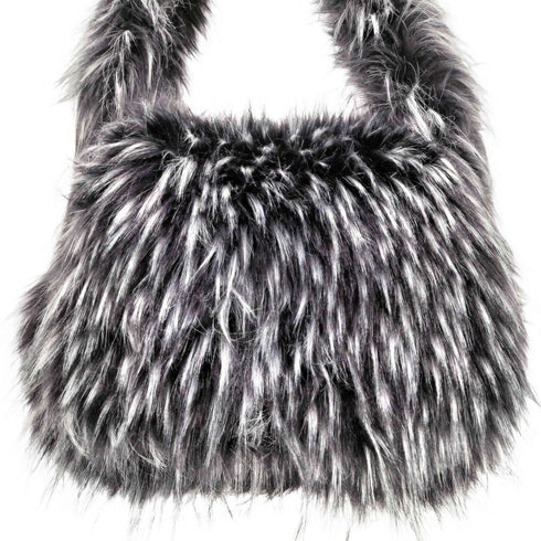 Jent Louis ジェントルイス ファーショルダーバック Faux fur shoulder bag Y2K レディース