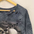 ダメージ スカルプリント Tシャツ パンク PUNK メンズ