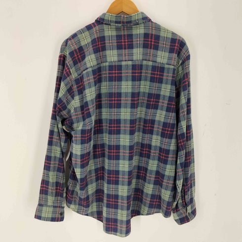 RUGGED WEAR ルギード ウェア フラップポケットチェック長袖シャツ メンズ import:XL