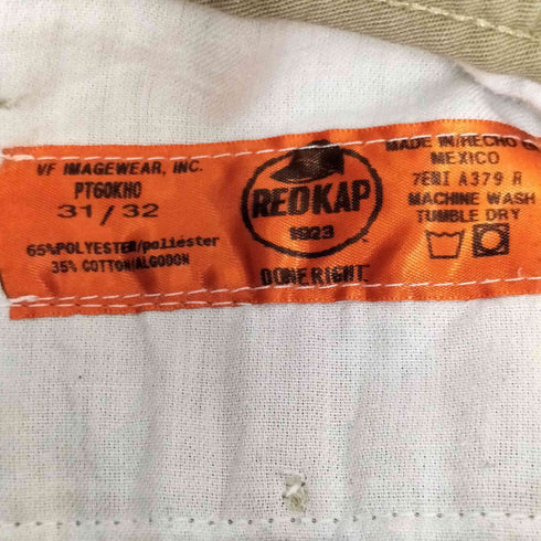 レッドキャップ RED KAP PT60 チノパンツ メンズ 31/32