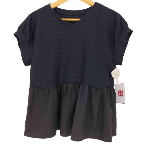 ボールジー BALLSEY 25aw アイレットジャージー ソフトVネックプルオーバー レディース JPN:S