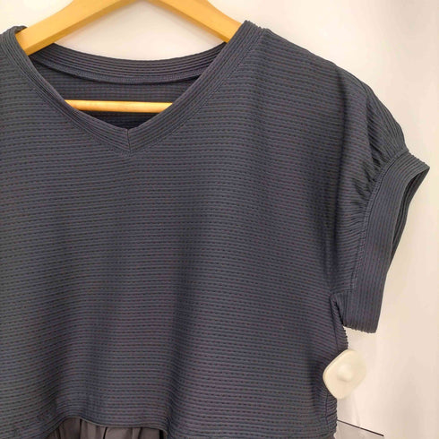 ボールジー BALLSEY 25aw アイレットジャージー ソフトVネックプルオーバー レディース JPN:S