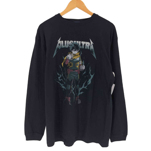 コスパ COSPA キャラクタープリントロングスリーブTシャツ メンズ XL
