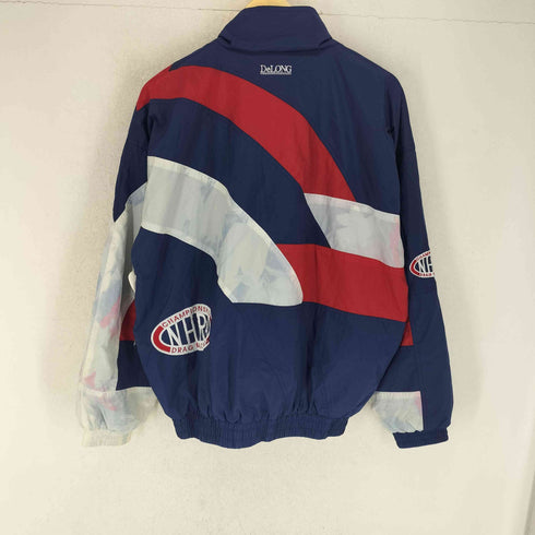 ディロング Delong 80S~ 香港製 ナイロン レーシングジャケット メンズ JPN:L