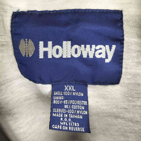 ホロウェイ HOLLOWAY ロゴプリント ジップブルゾン メンズ JPN:XXL