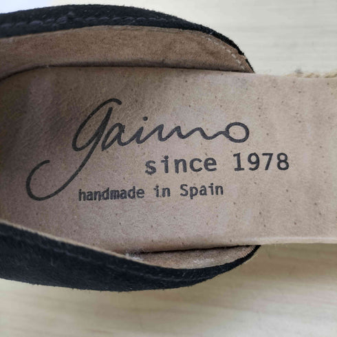 ガイモ GAIMO MADE IN SPAIN スペイン製 エスパドリーユ ウェッジ サンダル レディース EUR:38