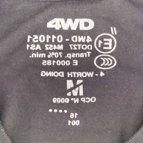 4 WORTH DOING 4WD Meditation Flow T-Shirt USA製 メンズ import:M