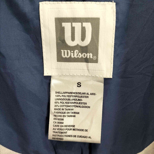 ウィルソン Wilson ロゴ刺繍 トラックジャケット メンズ JPN:S