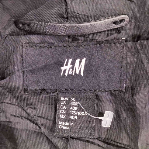 エイチアンドエム H&M マルチポケット ウールジャケット メンズ EUR:50