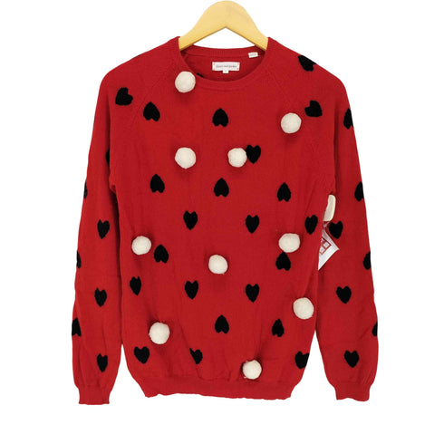chinti and parker チンティ&パーカー pure cashmere 100カシミヤ ハート デザイン ニット import レディース S