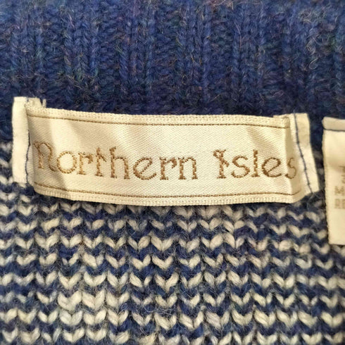 Nortthern Isles ウール&アクリル ノルディックセーター メンズ JPN:L