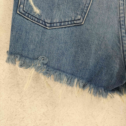 3×1N.Y.C スリーバイワン Denim cut Short ボタンフライ カットオフ デニム ショート パンツ Y2K レディース 24