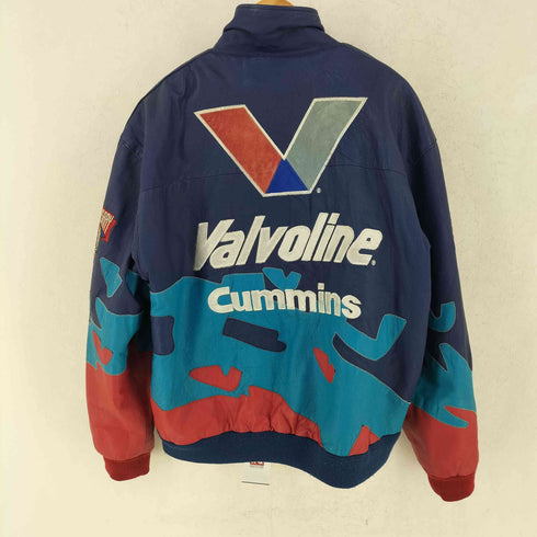 90S Jeff Hamilton 裏キルティング レザー レーシング ジャケット メンズ XL