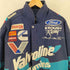 90S Jeff Hamilton 裏キルティング レザー レーシング ジャケット メンズ XL