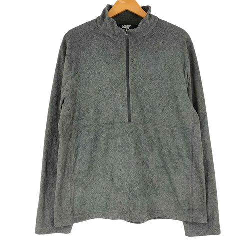 ランズエンド LANDS END フリースハーフジッププルオーバー メンズ JPN:L