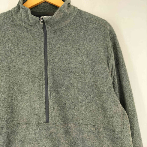 ランズエンド LANDS END フリースハーフジッププルオーバー メンズ JPN:L