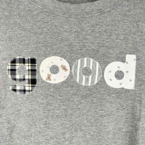 フロント刺繍 S/S Tシャツ レディース