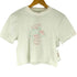 SLEEP AT 11 レースデザイン フロントプリント Tシャツ レディース