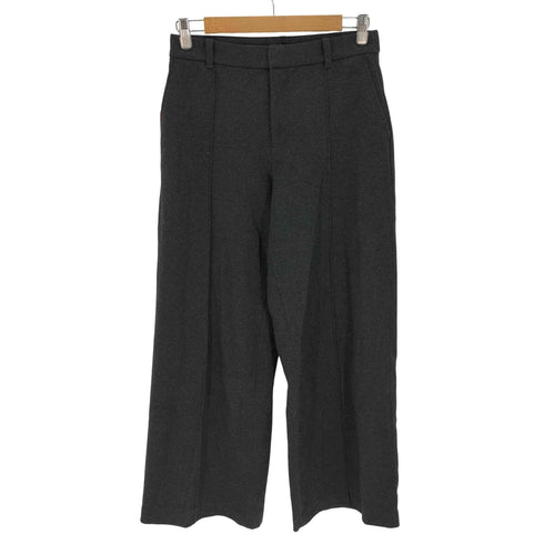 ユニクロ UNIQLO ブラッシュドジャージーワイドパンツ レディース JPN:L