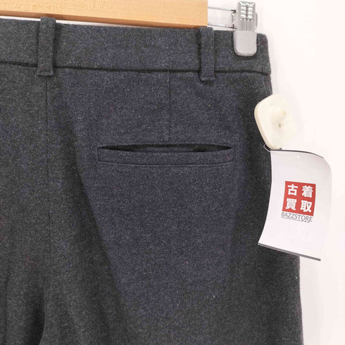 ユニクロ UNIQLO ブラッシュドジャージーワイドパンツ レディース JPN:L