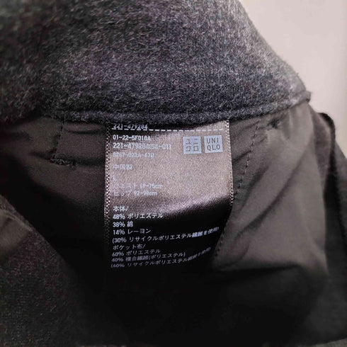 ユニクロ UNIQLO ブラッシュドジャージーワイドパンツ レディース JPN:L
