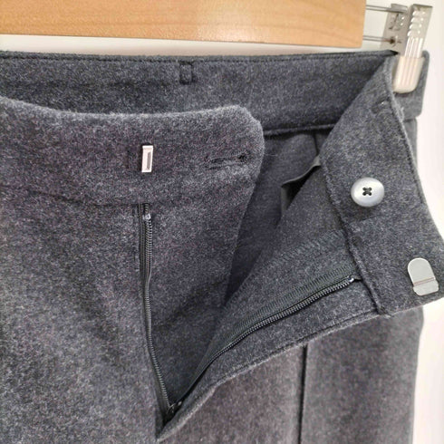 ユニクロ UNIQLO ブラッシュドジャージーワイドパンツ レディース JPN:L