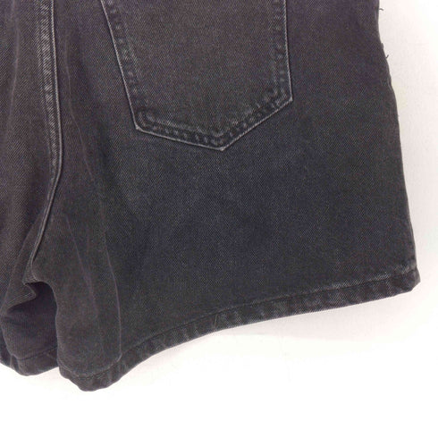 ザラ ZARA ブラック デニム ショートパンツ ショーツ レディース US 6