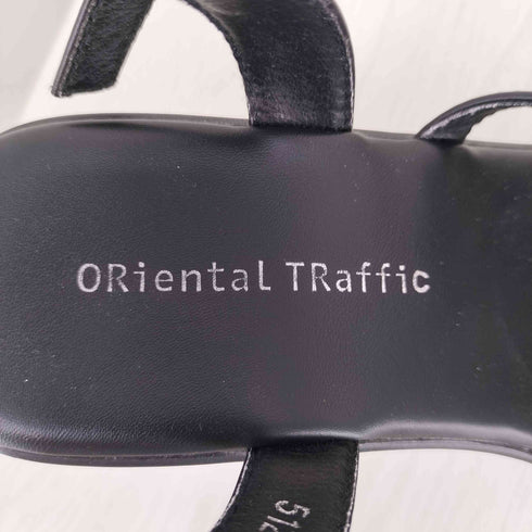 オリエンタルトラフィック ORiental TRaffic ナローストラップ厚底ヒールサンダル レディース JPN:M