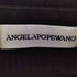 ANGEL APOPEWANG ヘンリーネック ロングスリーブ カットソー スナップボタン レディース JPN:M