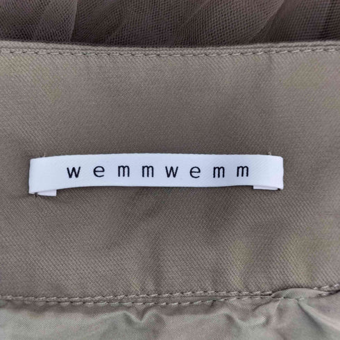 wemmwemm チュール ミニスカート レディース JPN:M