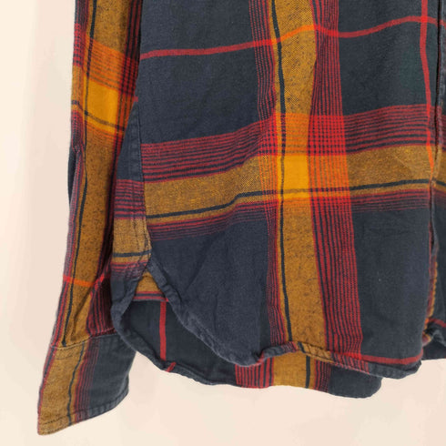 リーバイス Levis 00S ダブルポケット チェック ネルシャツ メンズ import:L