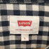 リーバイス Levis ガーゼ ギンガムチェック ダブルポケットシャツ メンズ import:L