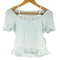 WEEKEND HUB レースレイヤード フリルTシャツ レディース JPN:L