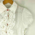 HELLOHOW カットワーク フリルブラウス レディース JPN:M