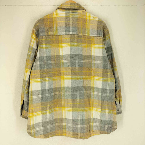 オールドネイビー OLD NAVY 両フラップ チェック シャツジャケット メンズ JPN:L