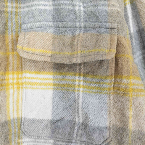 オールドネイビー OLD NAVY 両フラップ チェック シャツジャケット メンズ JPN:L